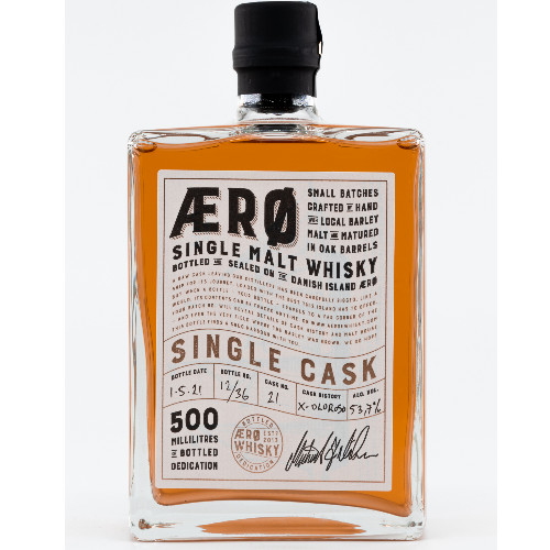 Single Cask 65,2% Cask Strenght Ærø Whisky