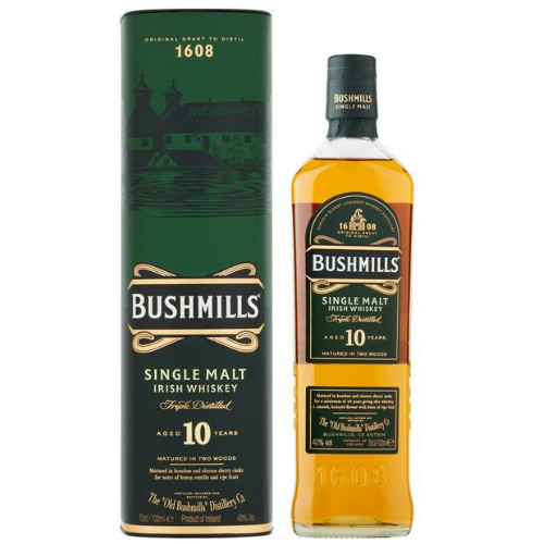 Bushmills Single Malt Irish Whiskey10 år