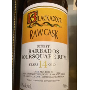 Barbados FourSquare Rum 2007, 61,9%, Raw Cask Blackadder